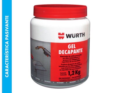 Foto 2 | Gel Decapante Para Acero Inoxidable Würth Profesional 1.2kg