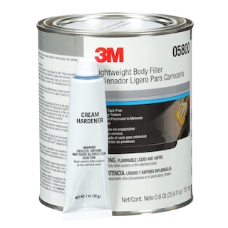 Foto 2 | Body Filler 3m 05800, Ligero, 1 Litro, Blanco, Para Automóviles - Venta Internacional.