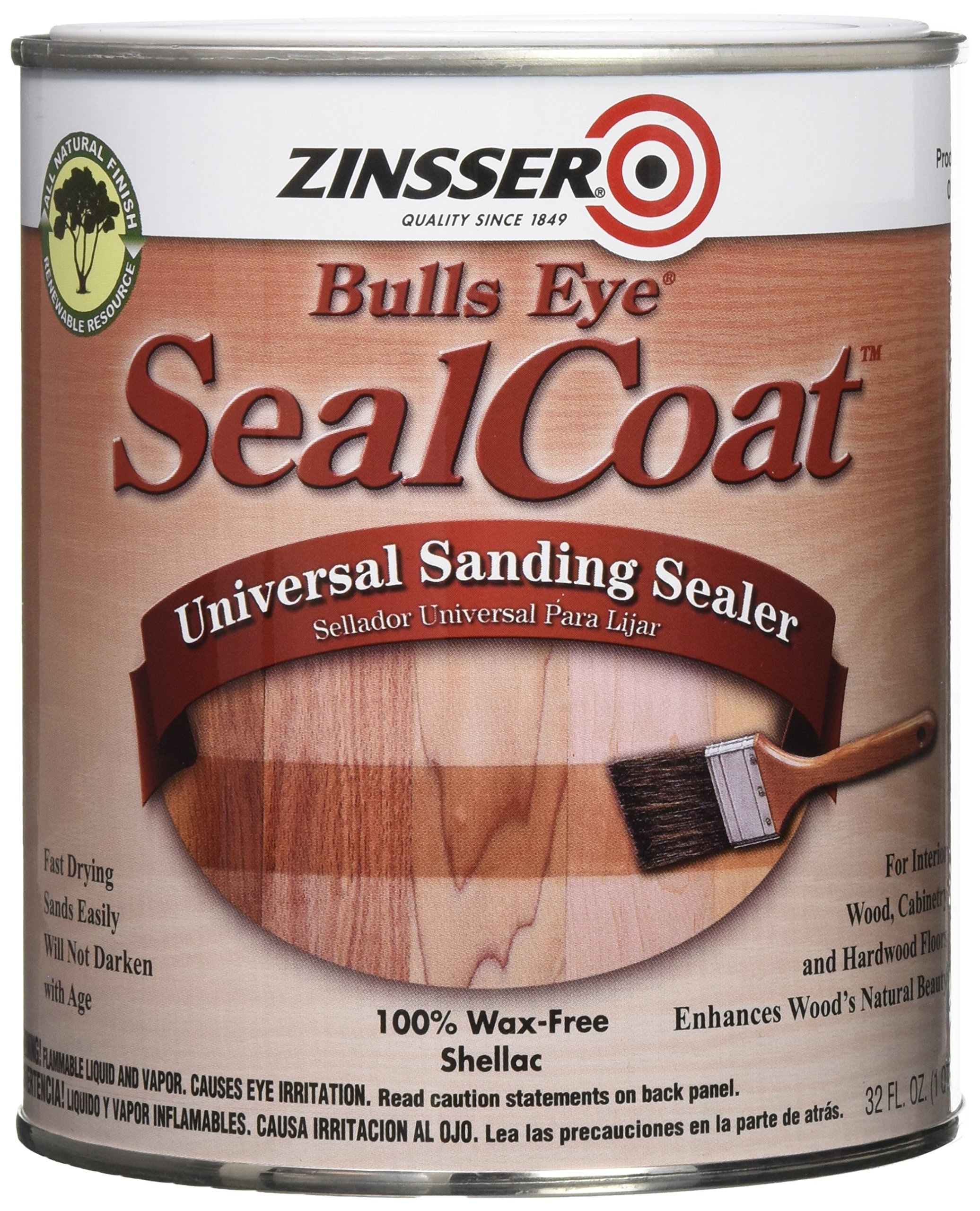 Foto 1 | Sellador De Lijado Zinsser 854 Clear Seal Coat 946 Ml - Venta Internacional.