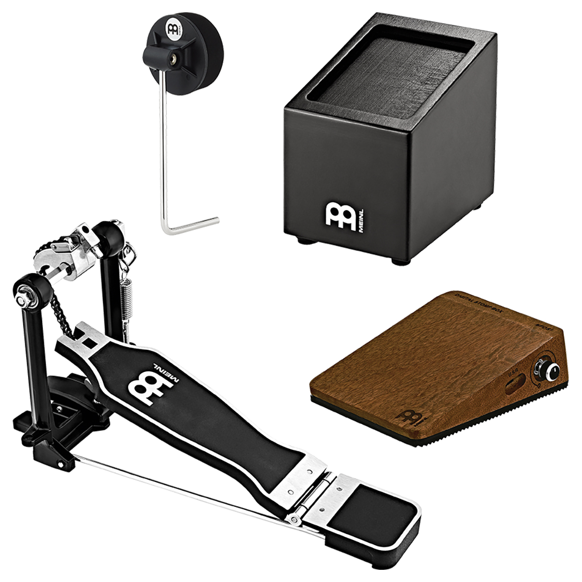 Foto 2 pulgar | Meinl Mpds1-set Percusión Digital Bombo Pedal Batería Portat