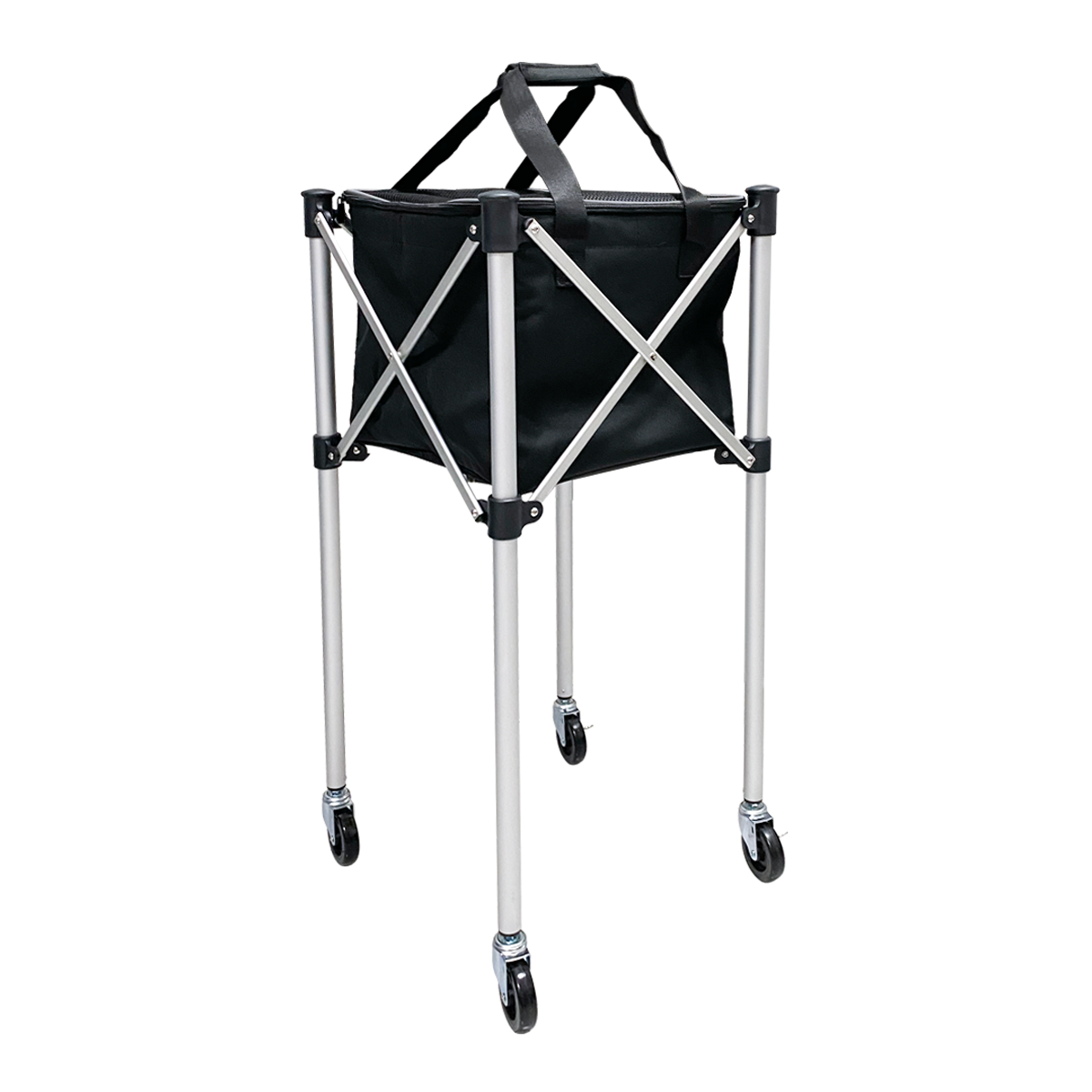Carrito con Canasta para Pelotas de Pádel