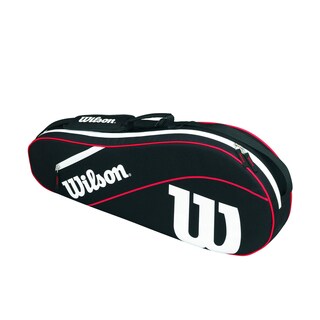 Foto 1 | Raquetero De Tenis Wilson Advantage Iii Triple Negro/blanco/rojo - Venta Internacional.