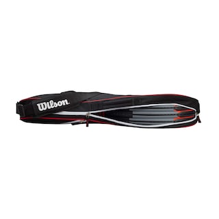 Foto 3 | Raquetero De Tenis Wilson Advantage Iii Triple Negro/blanco/rojo - Venta Internacional.