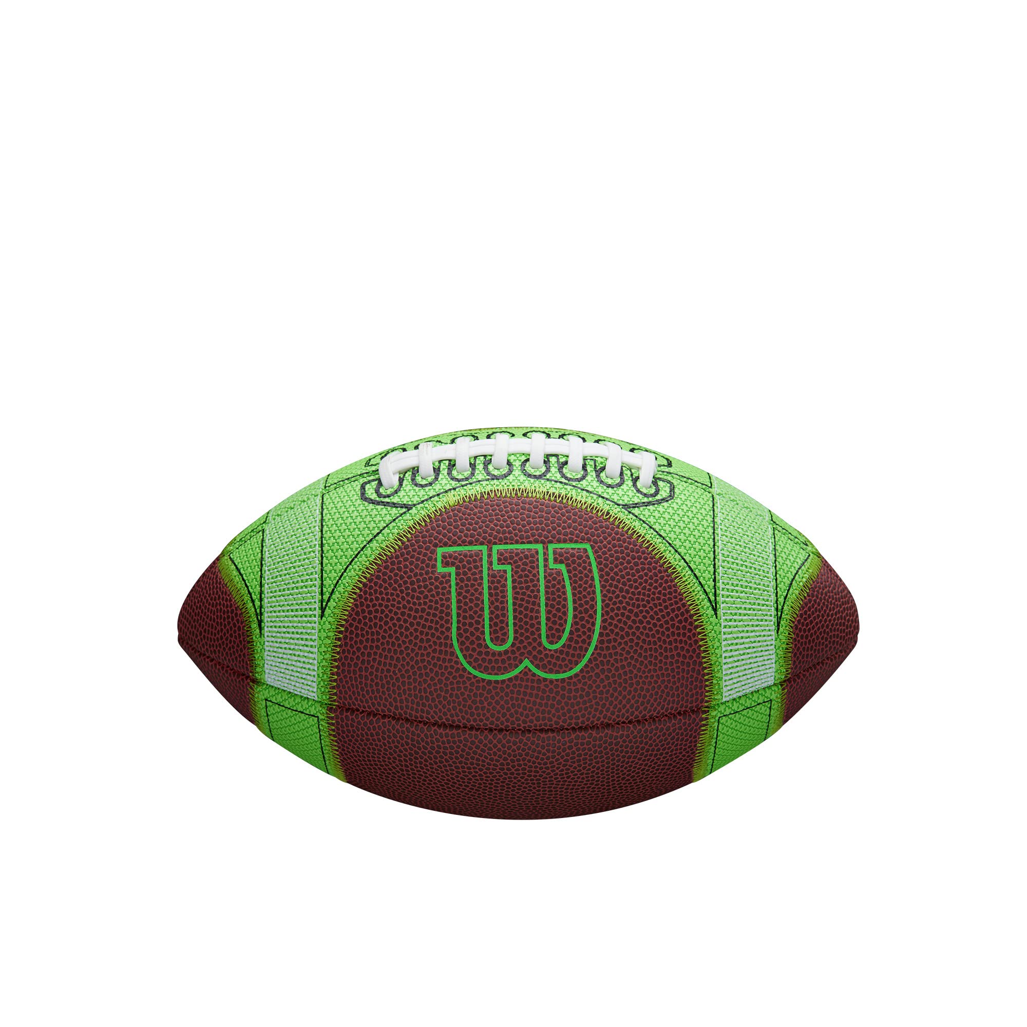 Foto 2 pulgar | Balón De Fútbol Wilson Hylite Peewee, Talla Marrón/verde - Venta Internacional.