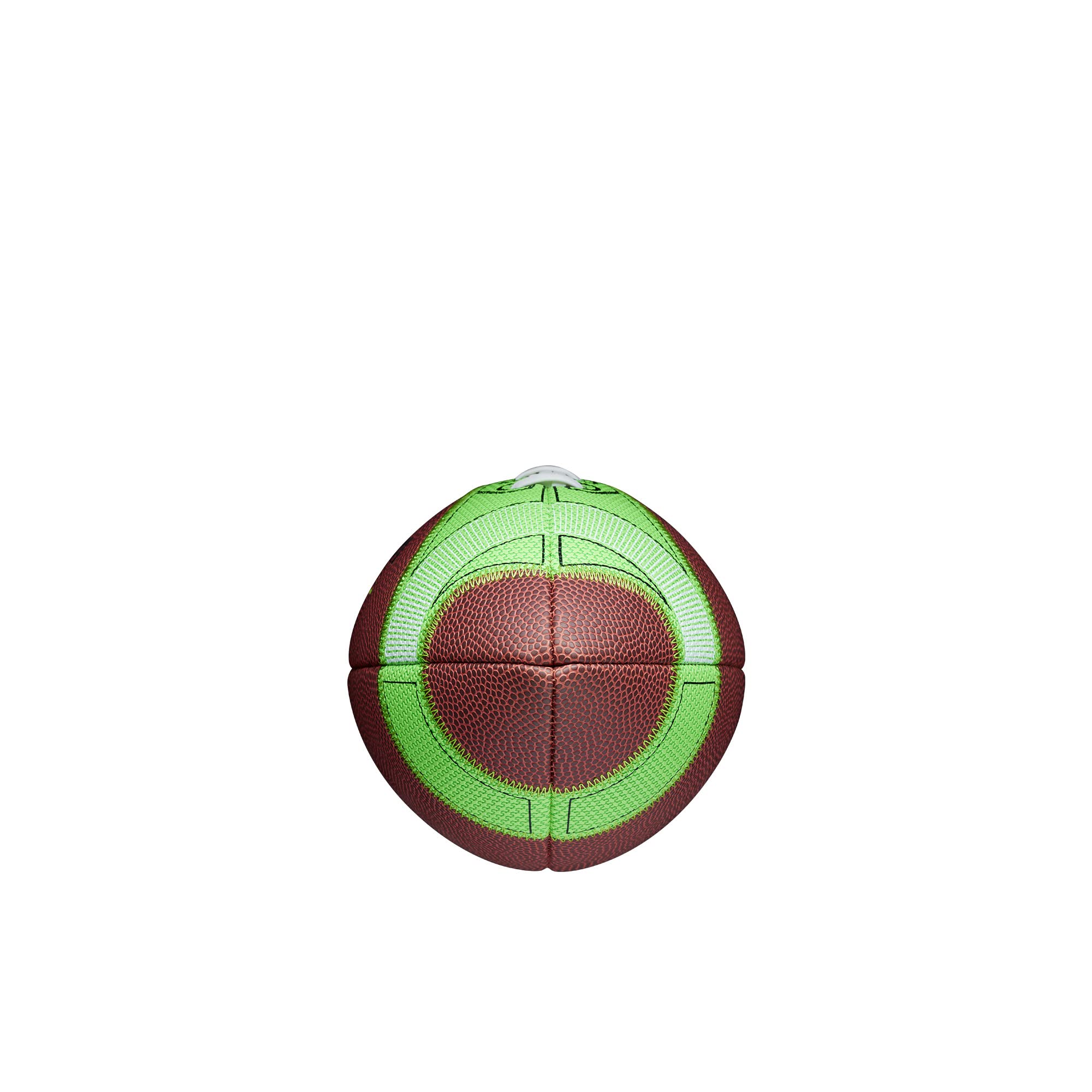 Foto 6 pulgar | Balón De Fútbol Wilson Hylite Peewee, Talla Marrón/verde - Venta Internacional.