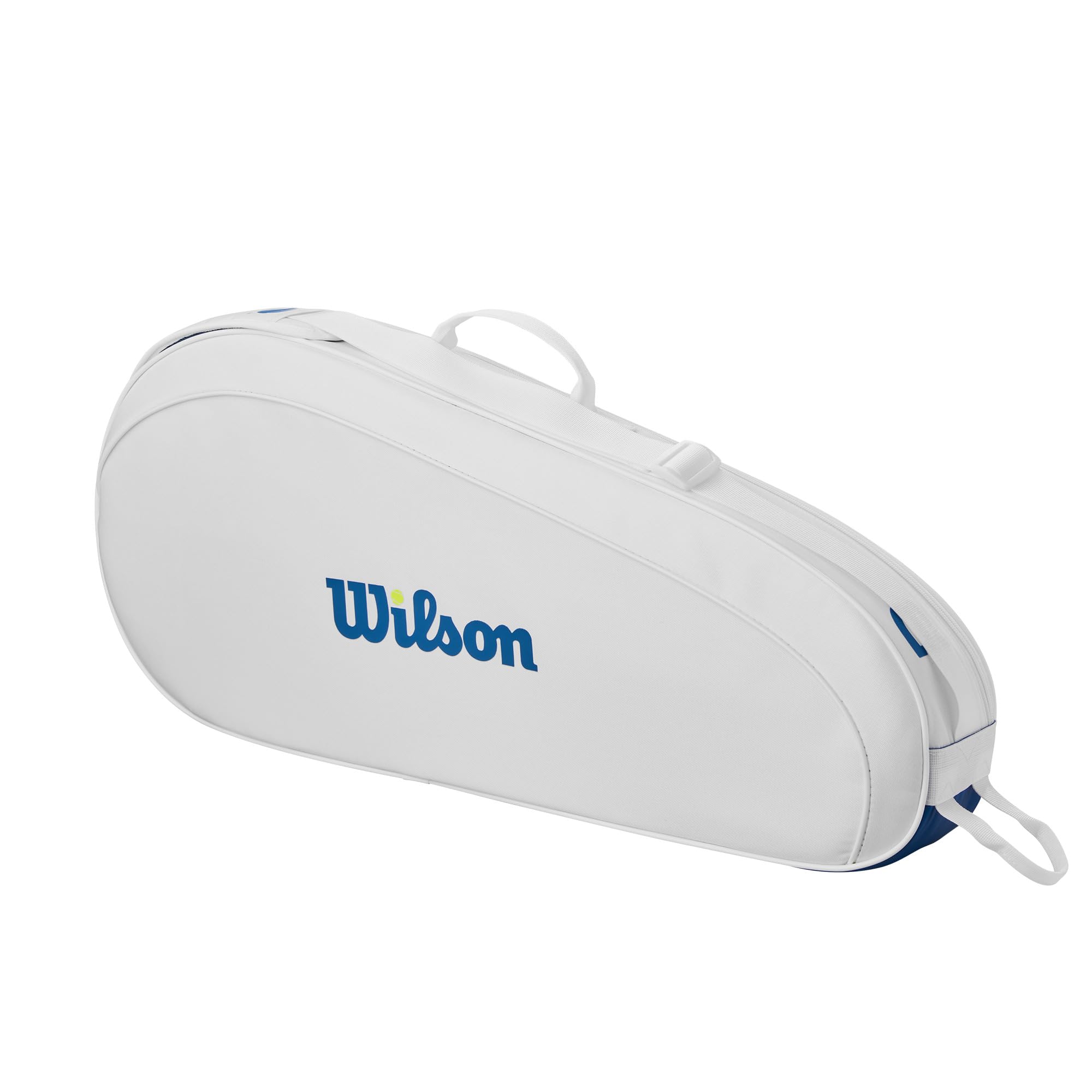 Foto 2 pulgar | Mochila De Tenis Wilson Us Open Team Con Capacidad Para 2 Raquetas, Color Blanco/azul - Venta Internacional.