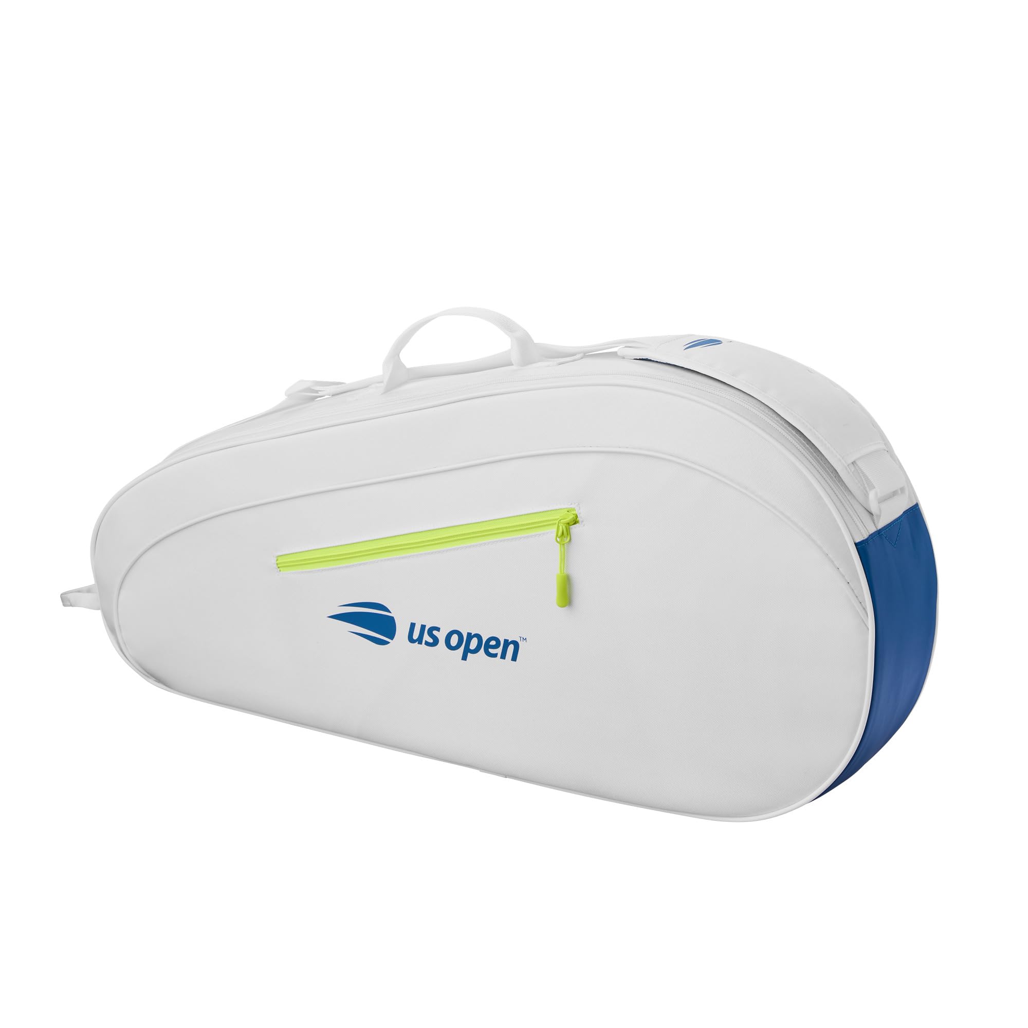 Foto 2 | Mochila De Tenis Wilson Us Open Team Con Capacidad Para 2 Raquetas, Color Blanco/azul - Venta Internacional.