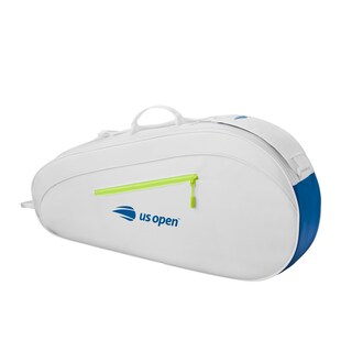 Foto 2 | Mochila De Tenis Wilson Us Open Team Con Capacidad Para 2 Raquetas, Color Blanco/azul - Venta Internacional.