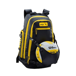 Foto 1 | Mochila Para Voleibol De Playa Wilson Avp Negro/amarillo - Venta Internacional.