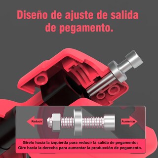 Foto 4 | Pistola De Silicona Caliente Eléctrica Eo Safe Imports Esi-19800 Rojo