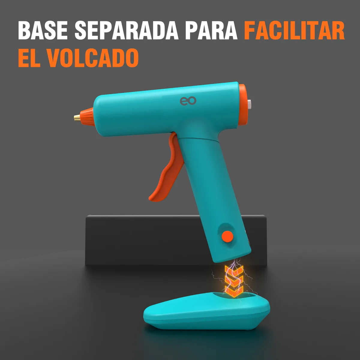Foto 4 pulgar | Pistola de Silicona Recargable Eo Safe Imports Esi-19801 Azul