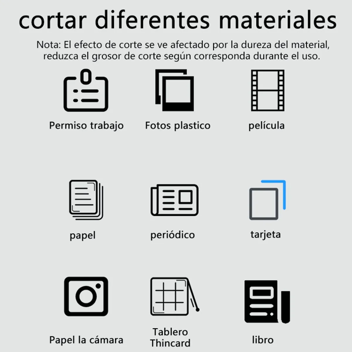 Foto 3 | Guillotina Cortador Afilado Papel Foto Tarjeta Eo Safe Imports Esi-19053 Gris