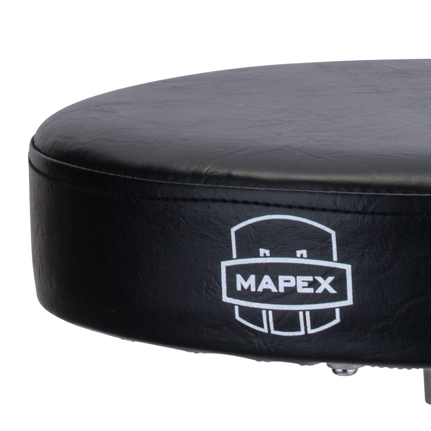Foto 3 pulgar | Banco Ajustable MAPEX T660 Color Negro Redondo