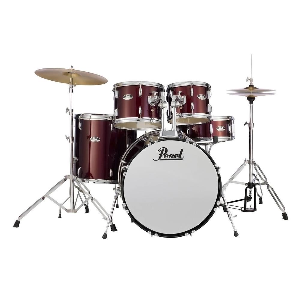 Batería Roadshow  PEARL RS505C-C-91 Color Red Wine C/Hardware y Accesorios