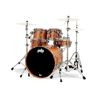 Foto 1 | Batería Concept Exotic Maple Lacquer 5 Piezas C/Hardware Pacific Drums Naranja