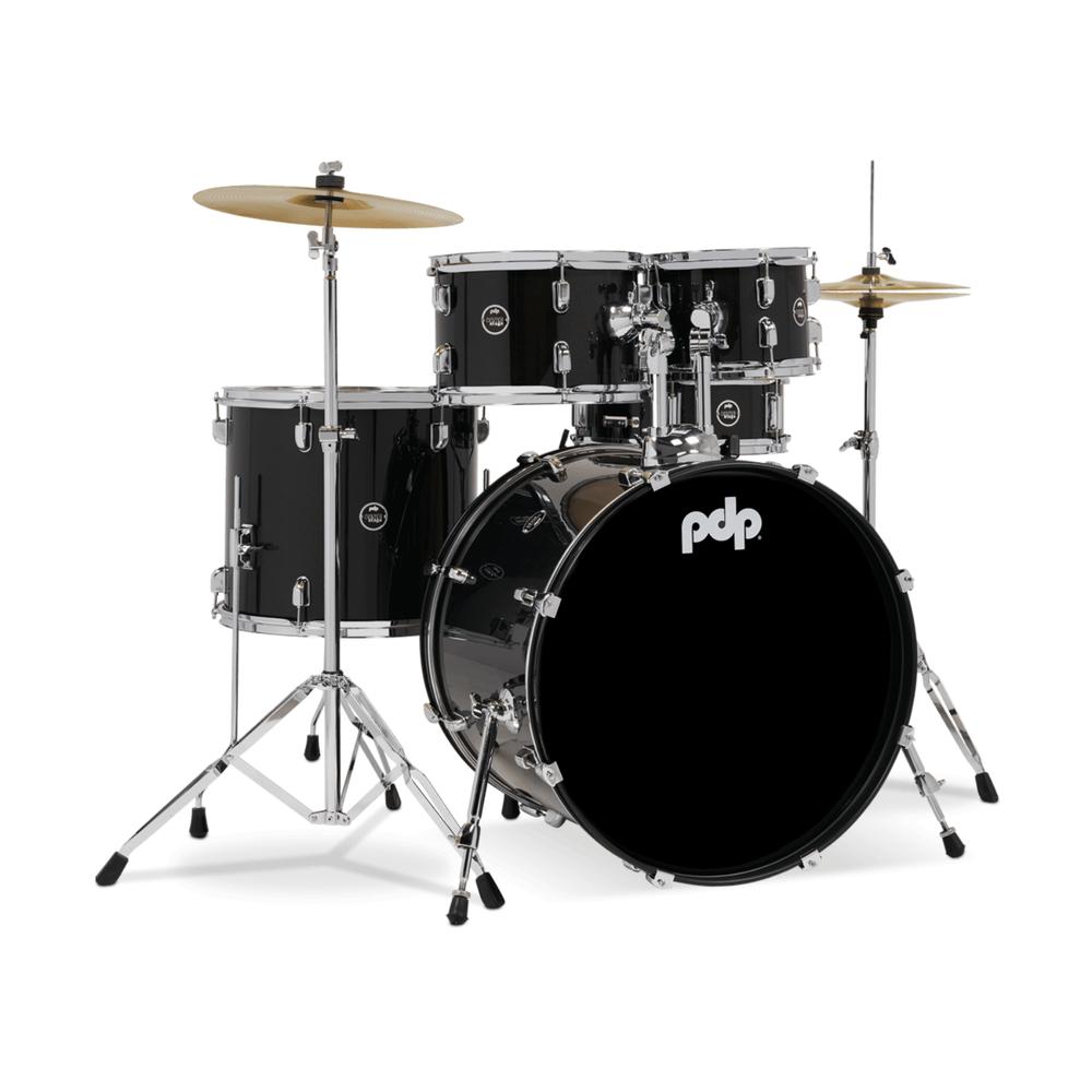 Foto 4 pulgar | Batería Center Stage PACIFIC DRUMS PDCE2215KTIB Color Negro 5 Piezas C/hardware