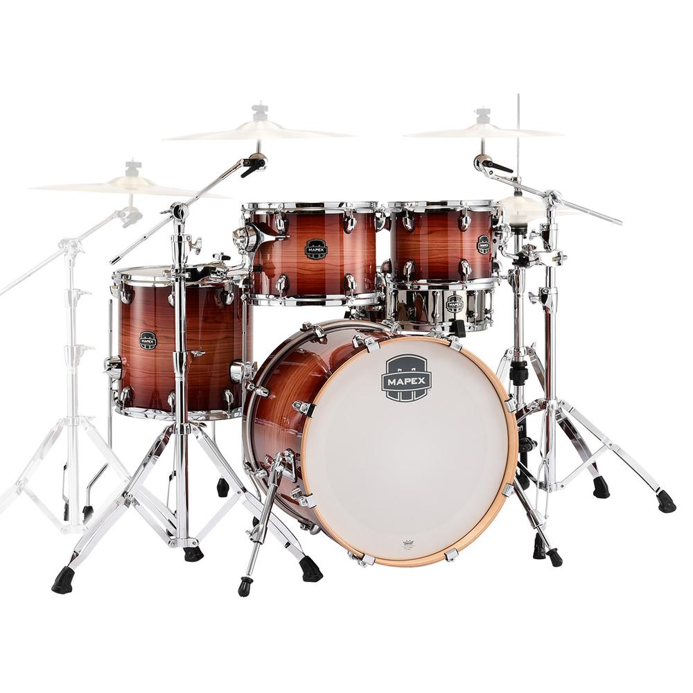 Foto 2 pulgar | Batería Acústica Armory Mapex Ar529s-hc-ra Color Rojo Redwood Burst