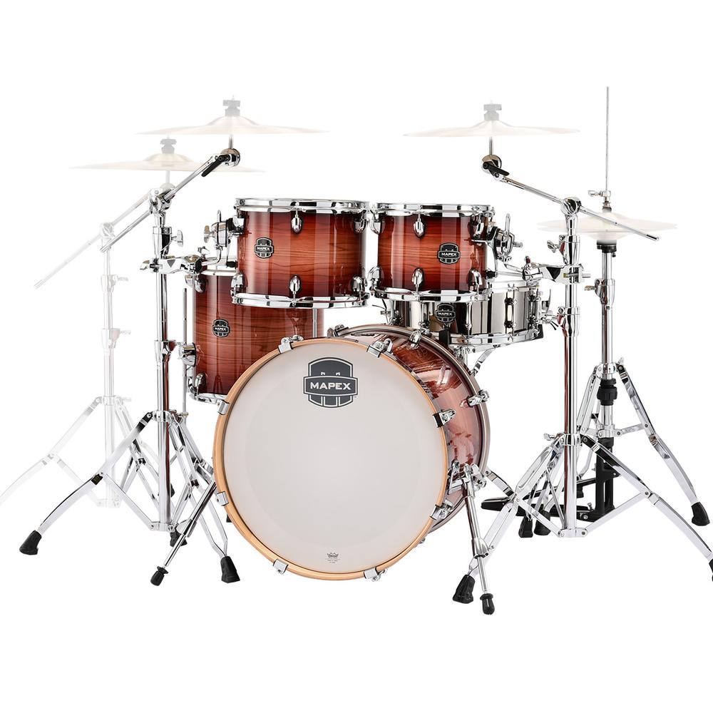 Foto 4 pulgar | Batería Acústica Armory Mapex Ar529s-hc-ra Color Rojo Redwood Burst