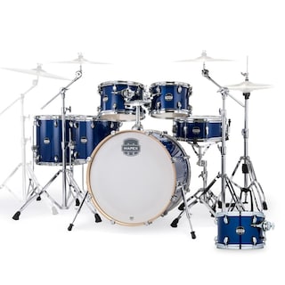 Foto 3 | Batería Acústica Mars Midnight Blue Mapex Mm529sf-7pch-od-s Color Azul Con Banco
