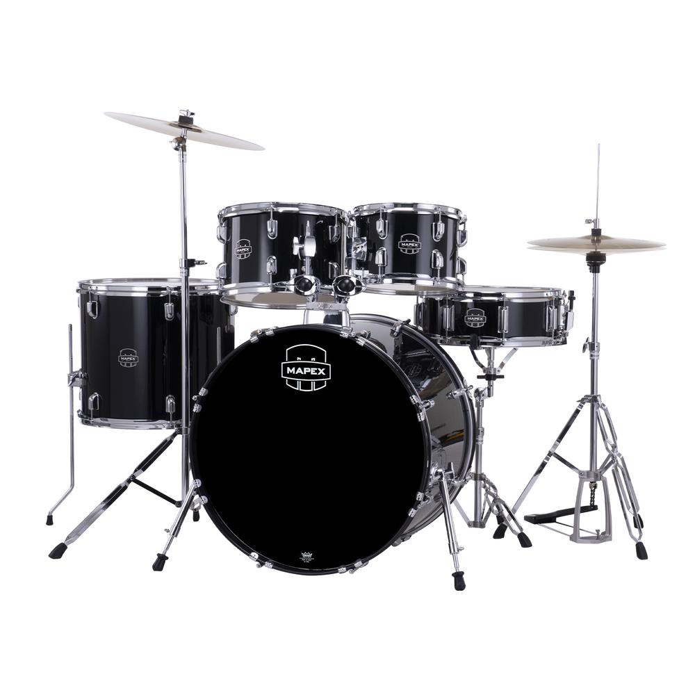 Foto 3 pulgar | Batería Serie Comet Mapex Cm5294ftc-dk-sc color Dark Black De 5 Piezas