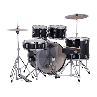 Foto 3 | Batería Serie Comet Mapex Cm5294ftc-dk-sc color Dark Black De 5 Piezas