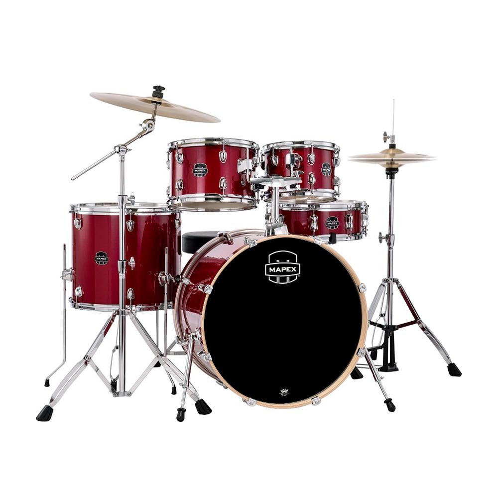 Batería Serie Venus Mapex Ve5295ftc-vm Color White Marine Pearl De 5 Piezas