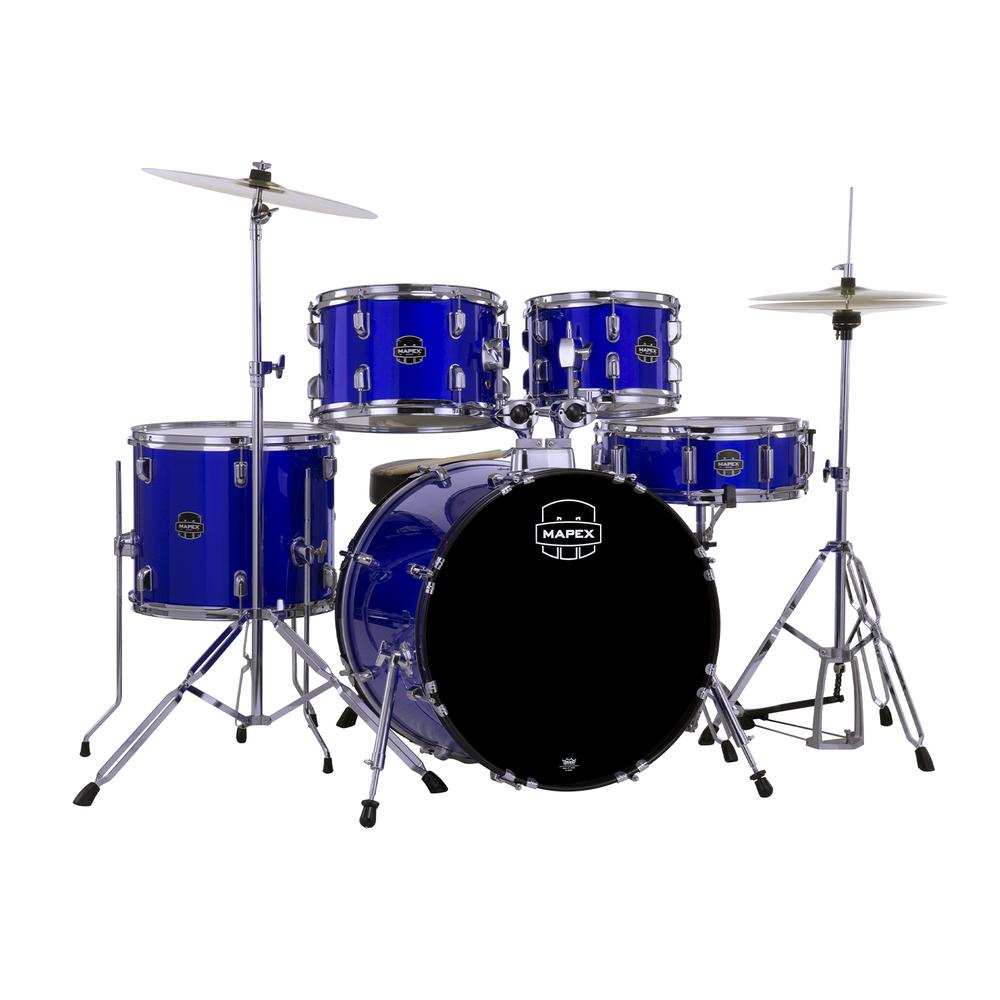 Foto 1 | Batería Serie Comet Mapex Cm5044ftc-ib-sc Color Índigo Blue