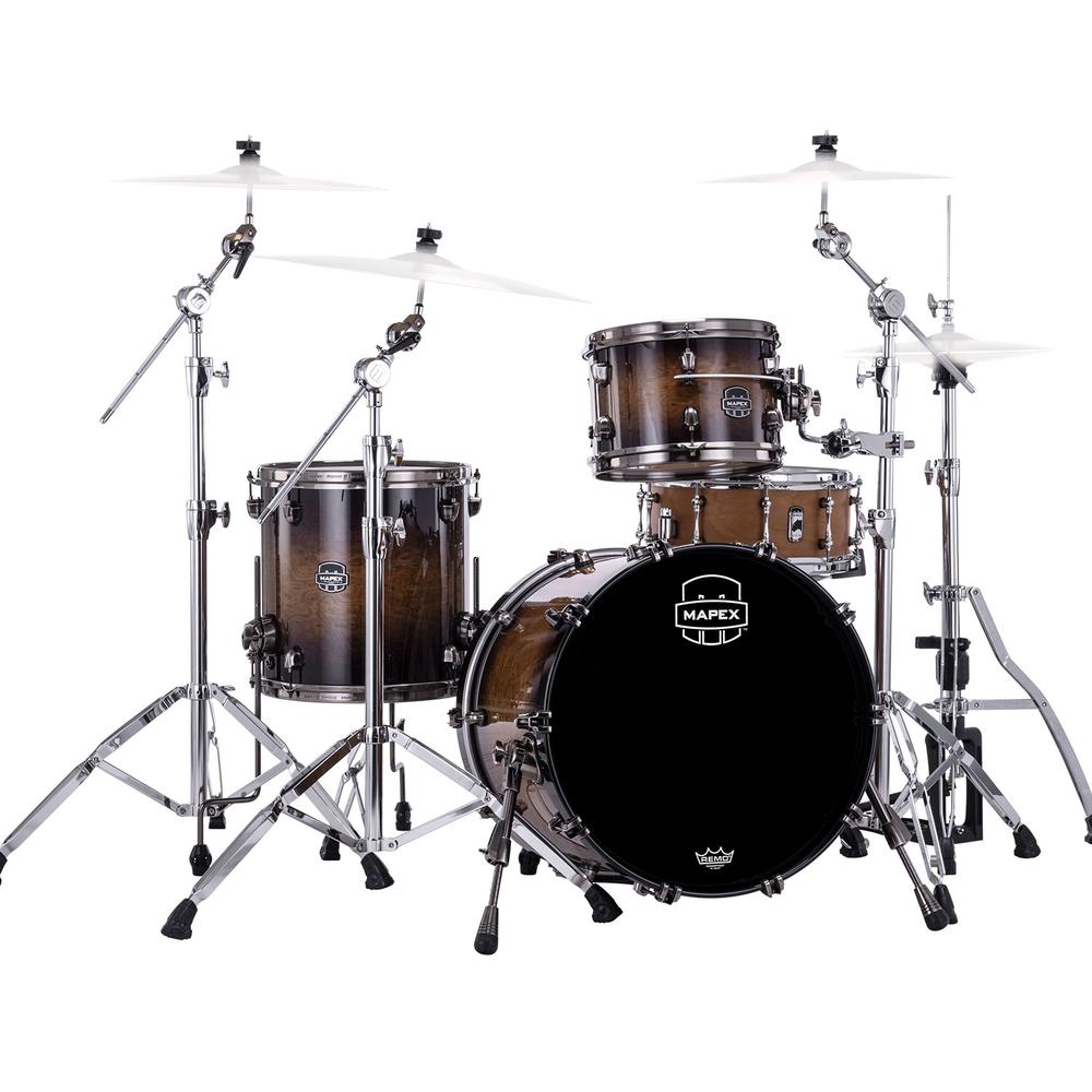 Foto 2 pulgar | Batería Saturn Evolution Hybrid Mapex Sev4ph-ch-mz Color Exotic Night Forest Burst 4 Pzs