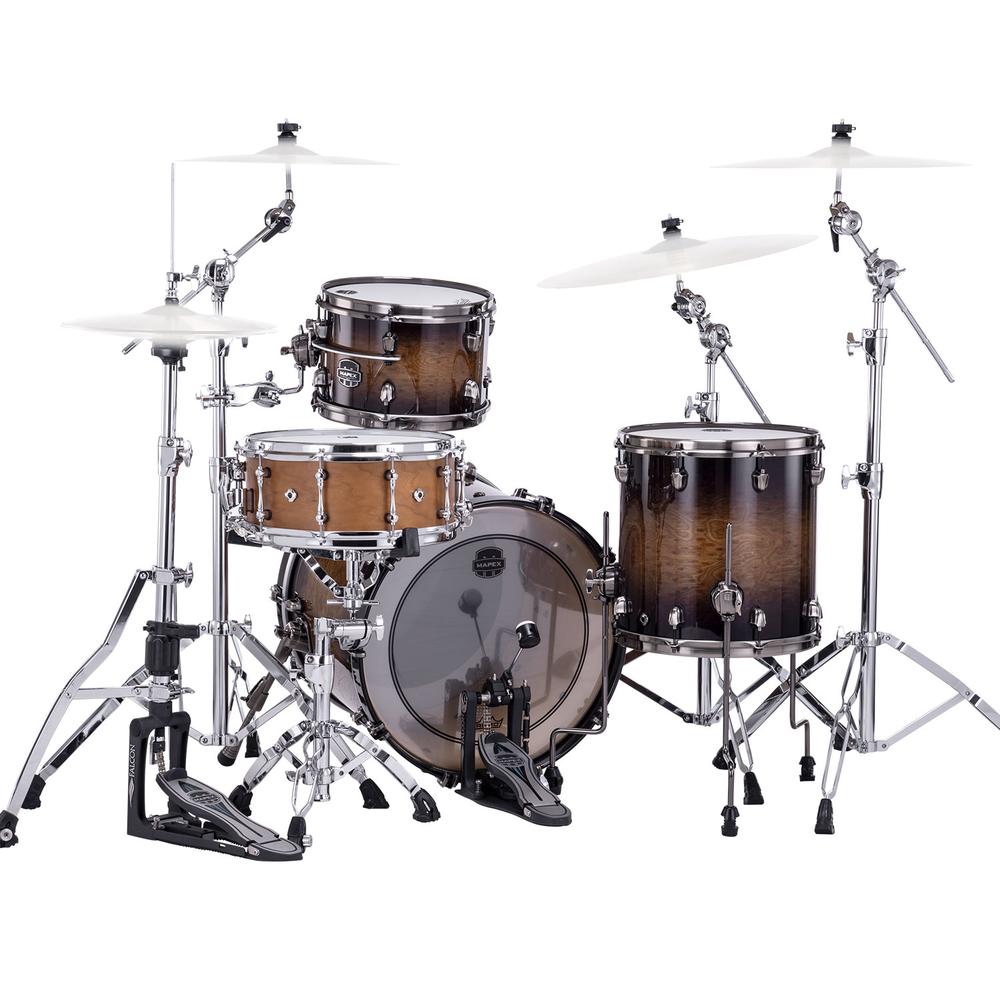 Foto 3 pulgar | Batería Saturn Evolution Hybrid Mapex Sev4ph-ch-mz Color Exotic Night Forest Burst 4 Pzs