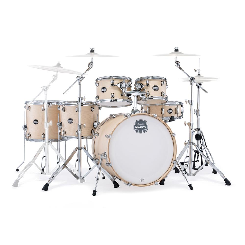 Foto 1 | Batería Acústica Serie Mars 6 Piezas Con Hardware Mm529sf-6pch-nw-s Mapex