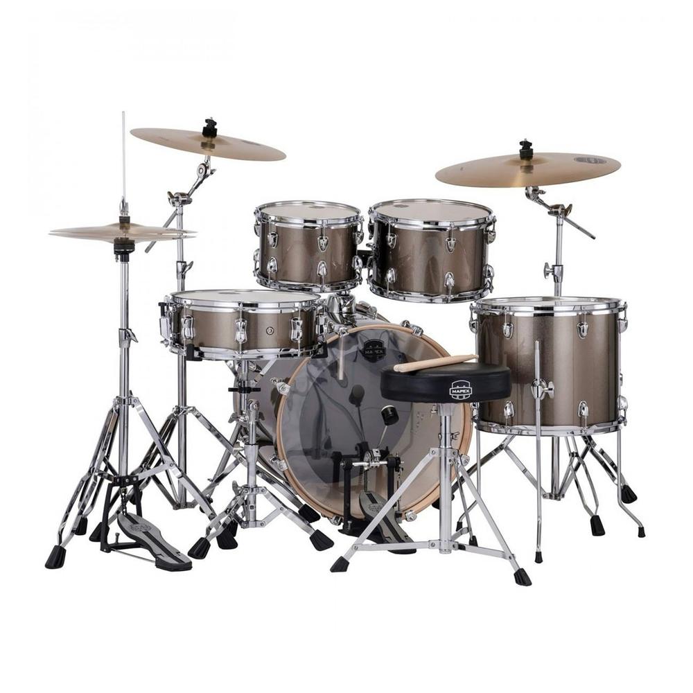 Foto 3 | Batería Serie Venus Mapex Ve5295ftc-vx Color Copper Metallic De 5 Pzs