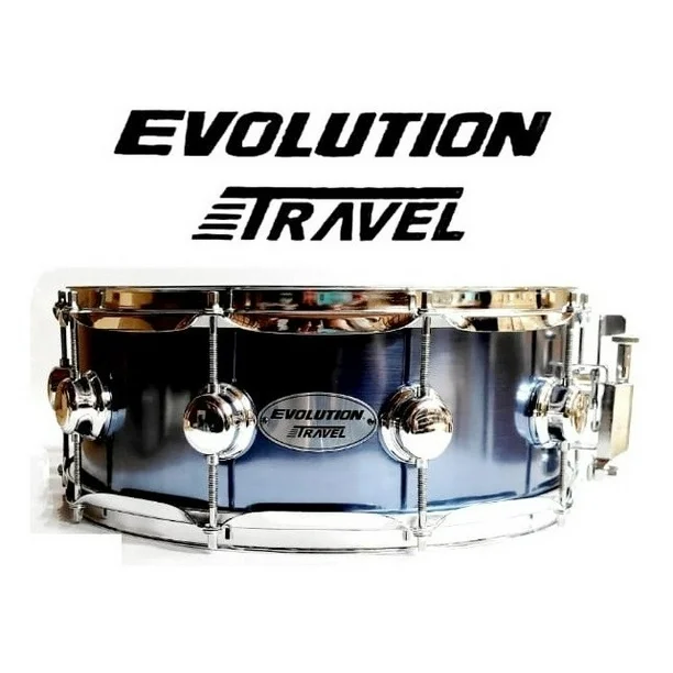 Foto 5 pulgar | Batería Acústica Evolution Jpx4-18-bl-005 – 4 Piezas Color Azul Metálico Profesional