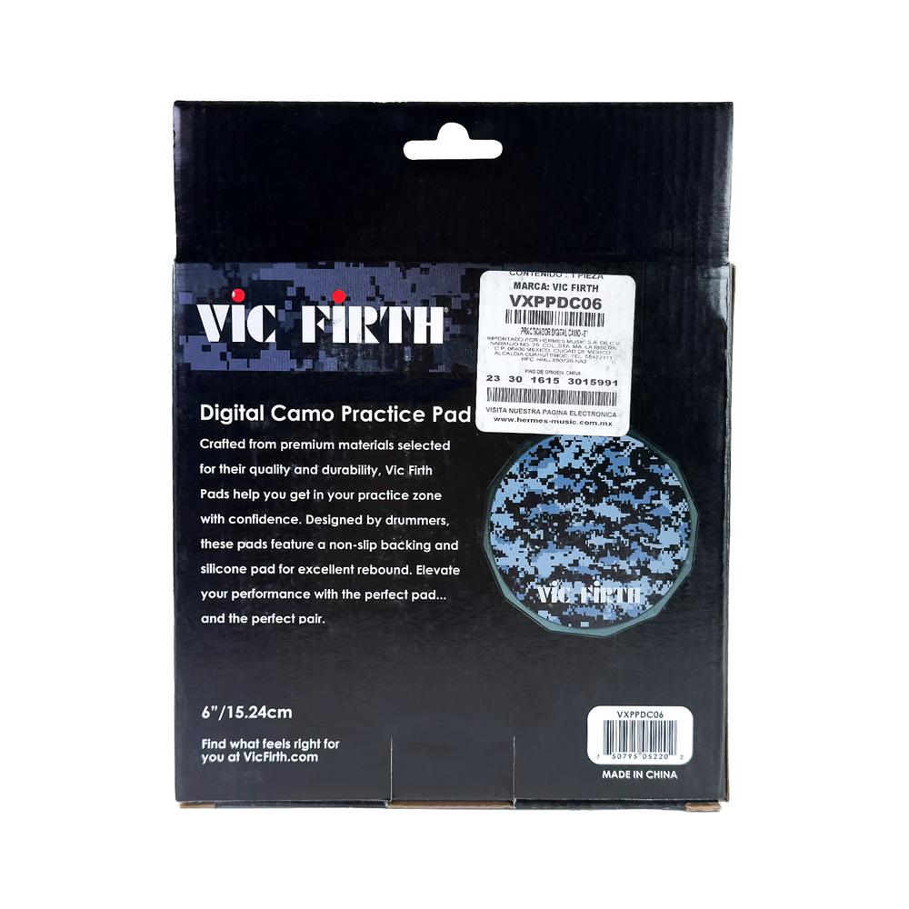 Foto 4 pulgar | Pad Practicador De 6” Vic Firth Vxppdc06 Color Gris Almohadilla De Silicona