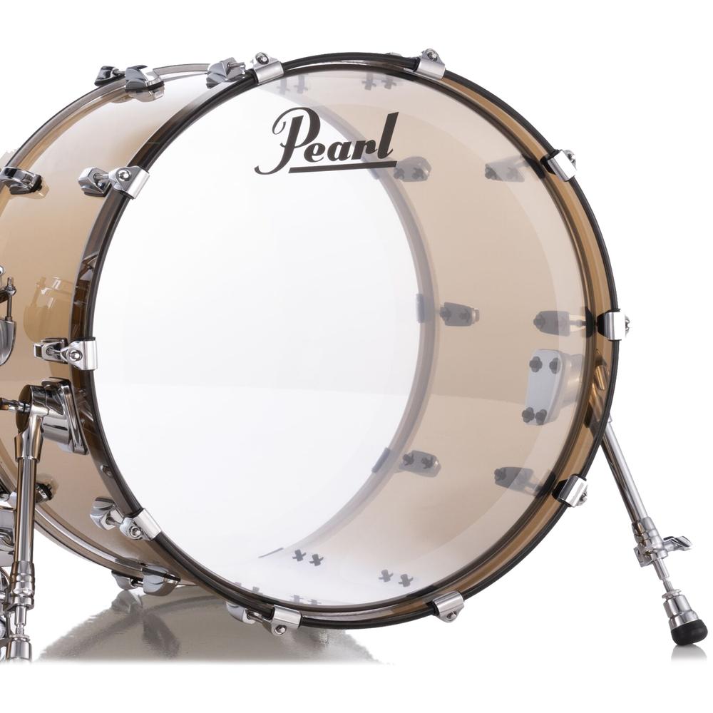 Foto 2 pulgar | Bombo Serie Crystal Beat De 22x16 Pearl Crb2216bx-c-755 Color Café De Acrílico