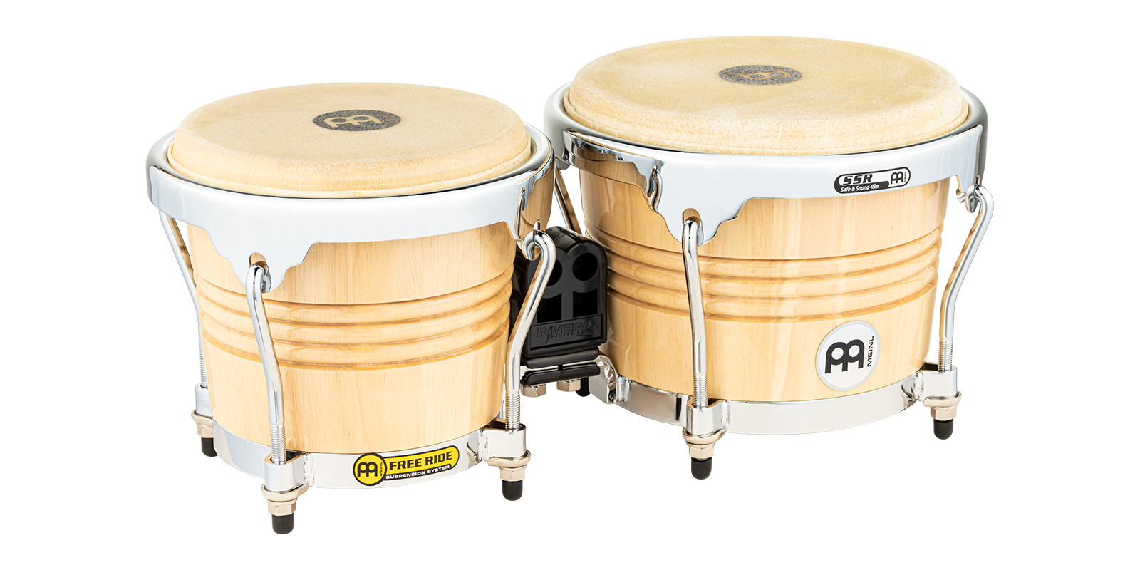 Foto 3 pulgar | Meinl Fwb-200 Nat Bongos Madera 6 3/4 Y 8 Pulgadas Percusión
