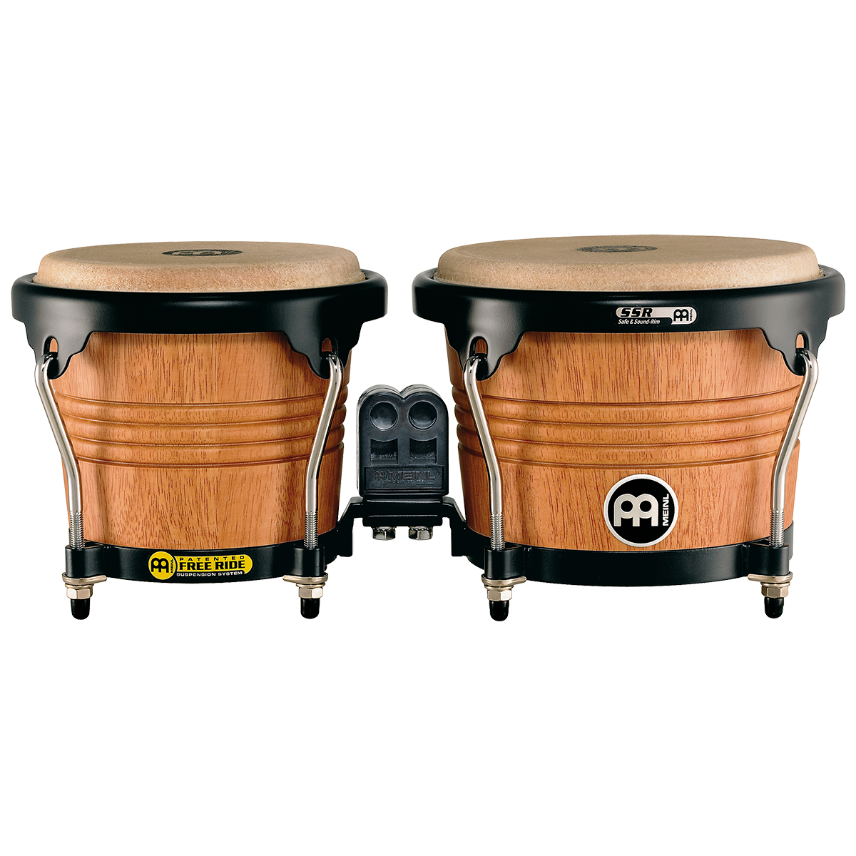 Meinl Fwb-190 Snm Bongos Madera 6 3/4 Y 8 Pulgadas Percusión