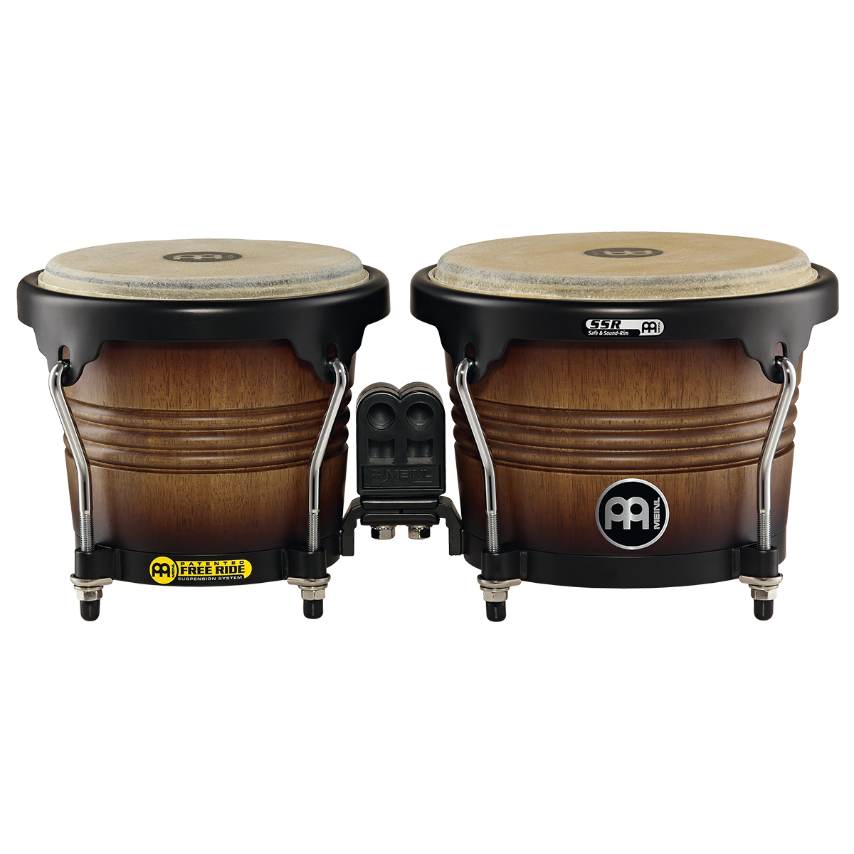 Meinl Fwb-190 Atm Bongos Madera 6 3/4 Y 8 Pulgadas Percusión