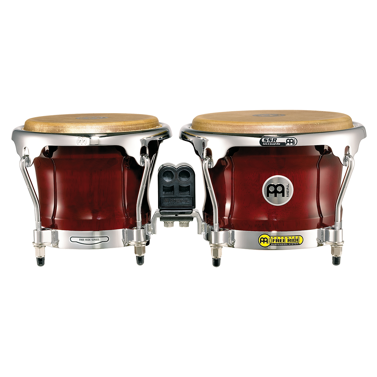 Foto 2 pulgar | CRD Bongo Tambor Meinl FWB-400 Vino 7 y 8-1/2 Pulgadas