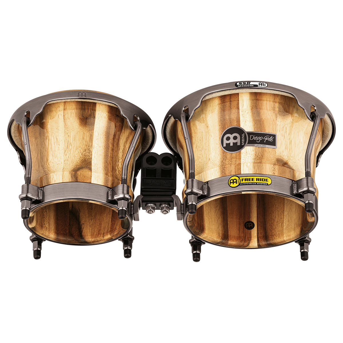 Foto 6 | Bongos de Madera Meinl DG400CW Marrones 7 y 8.5 Pulgadas