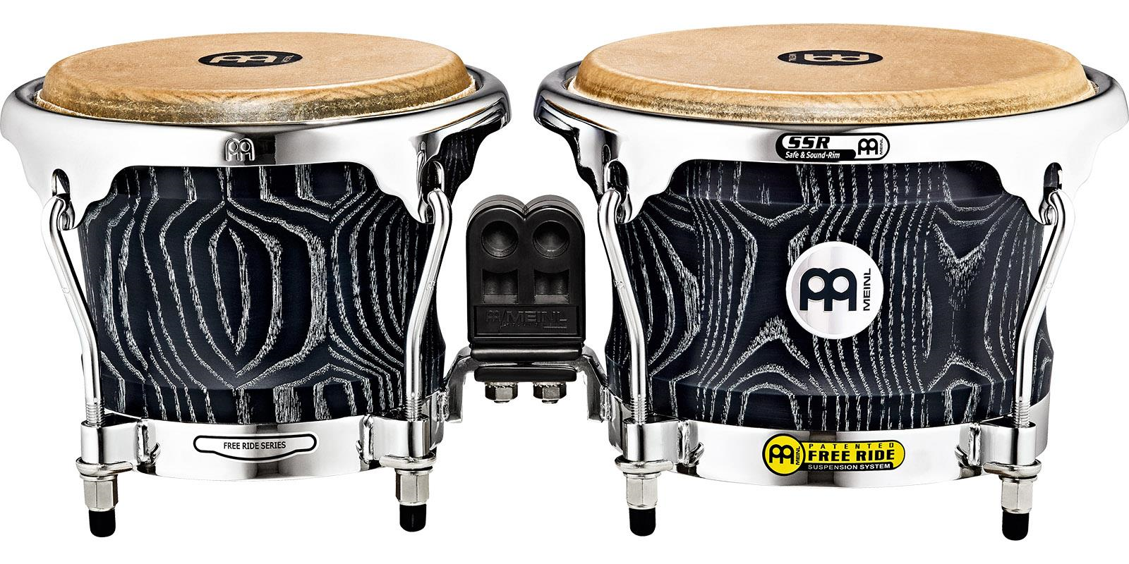 Foto 2 pulgar | VBK Bongo Tambor Meinl WB400 Negros 7 y 8.5 Pulgadas Woodcraft
