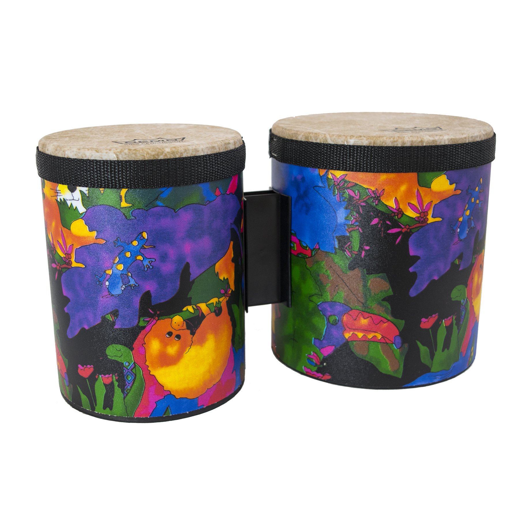 Bongo Drum Remo Kd-5400-01 Percusión Para Niños Rain Forest - Venta Internacional.