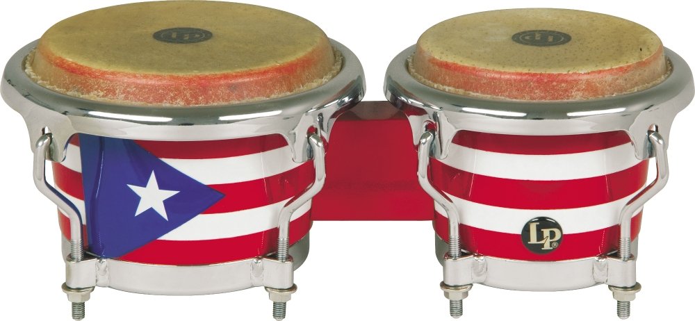 Foto 1 | Bandera Puertorriqueña Bongos Latin Percussion Lpmc, Minisintonizable - Venta Internacional.