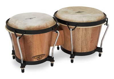 Foto 1 | Bongos Latin Percussion Cp221-aw Tradicional De Madera Natural - Venta Internacional.