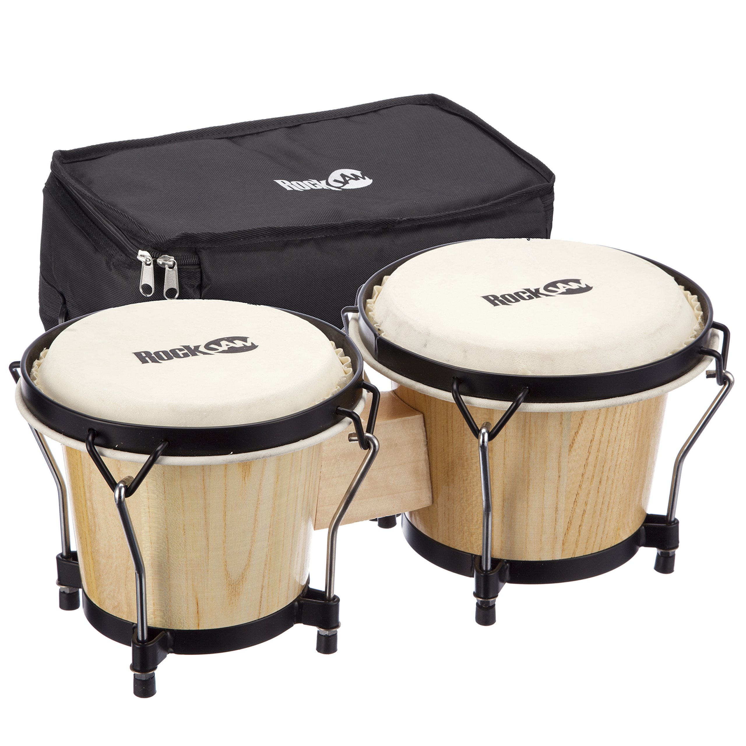Foto 1 | Batería Bongo Rockjam 7 Y 8 Con Funda Acolchada Y Llave De Afinación - Venta Internacional.