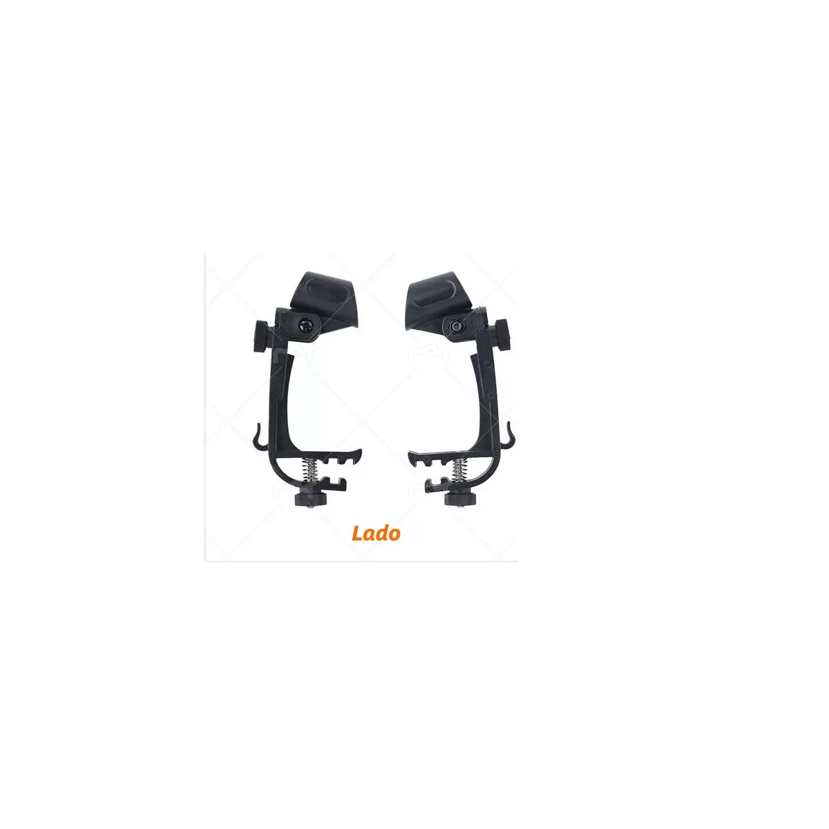 Foto 4 pulgar | Soporte O Clamp para Micrófono de Tambor de Batería Eo Safe Imports Esi-10903 Negro 2 Piezas