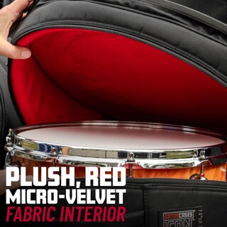Foto 3 | Bolsa Gator Icon Series Snare/tom De 7 X 12 Pulgadas - Venta Internacional.