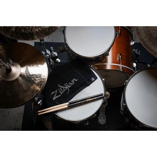 Foto 4 pulgar | Toalla Para Batería Avedis Zildjian Company Zildjian, Color Negro, 16 X 5 Cm - Venta Internacional.