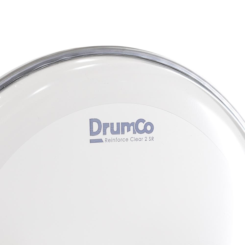 Foto 3 pulgar | Parche para Batería Reinforce Clear 2 SR de 10” DRUMCO DR-10RCSRW-2P Color Transparente Doble Capa