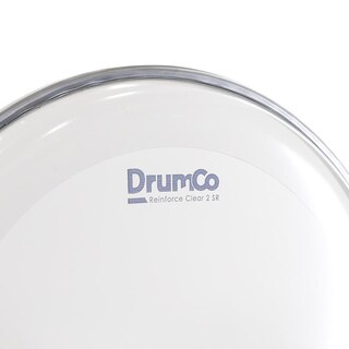 Foto 2 | Parche para Batería Reinforce Clear 2 SR de 10” DRUMCO DR-10RCSRW-2P Color Transparente Doble Capa
