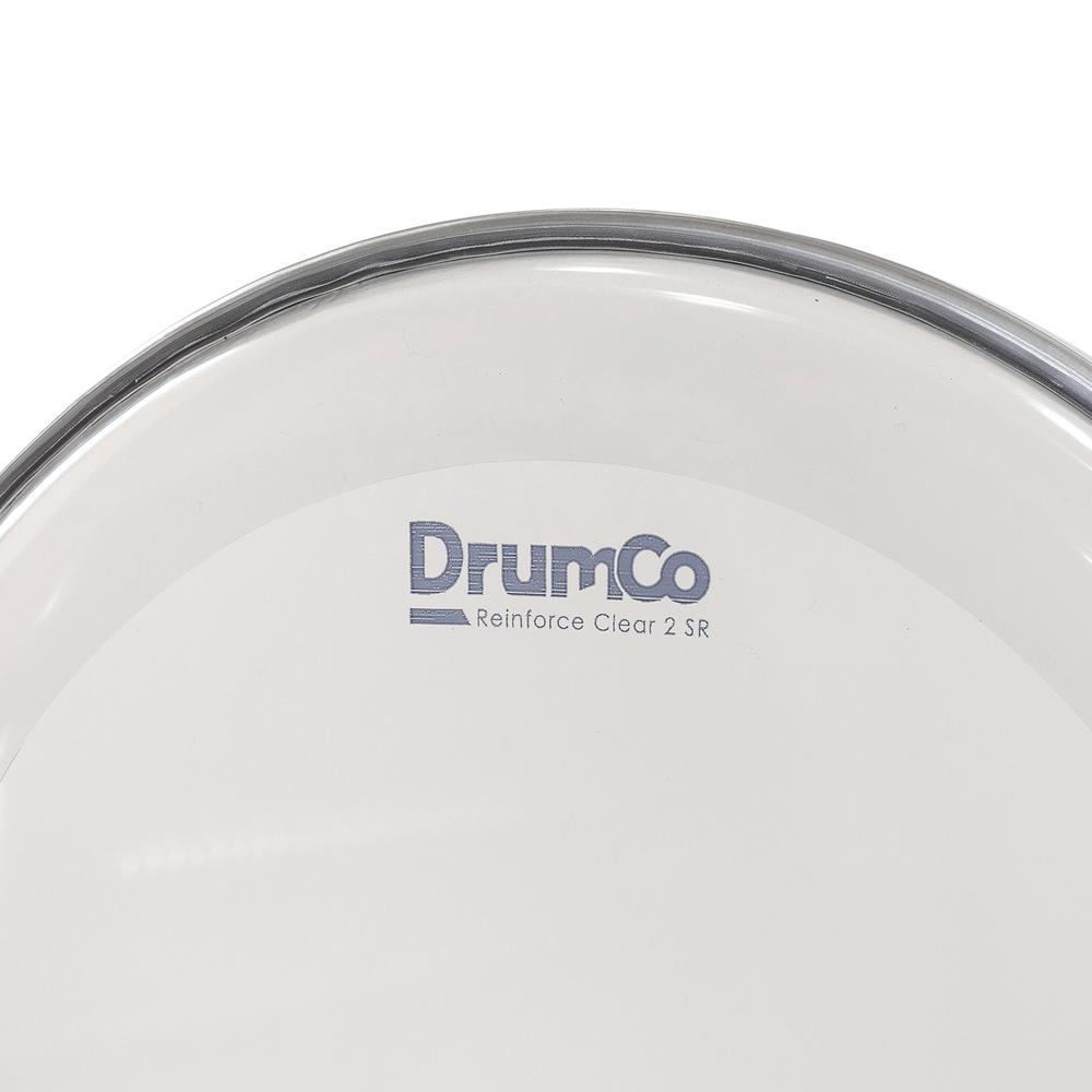 Foto 4 pulgar | Parche para Batería Reinforce Clear 2 SR de 10” DRUMCO DR-10RCSRW-2P Color Transparente Doble Capa